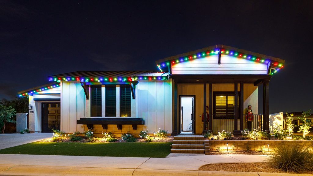 Permanent Roofline Lighting