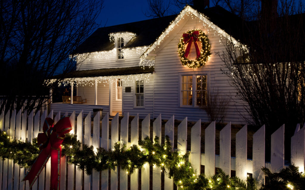 holiday lighting in wheeling il