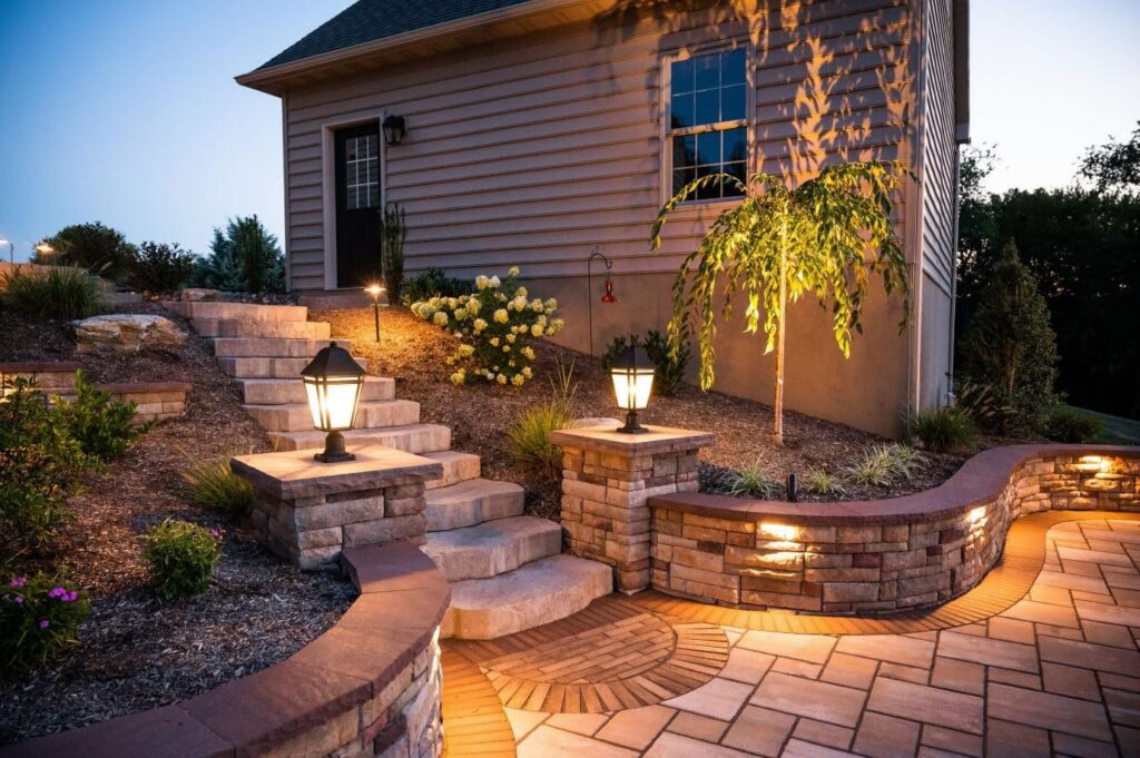 Hardscape Outdoor Lighting